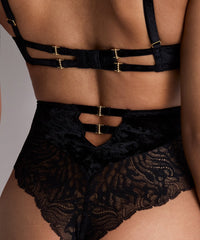 aubade-the-night-before-slip-taille-haute-blackbird image 6