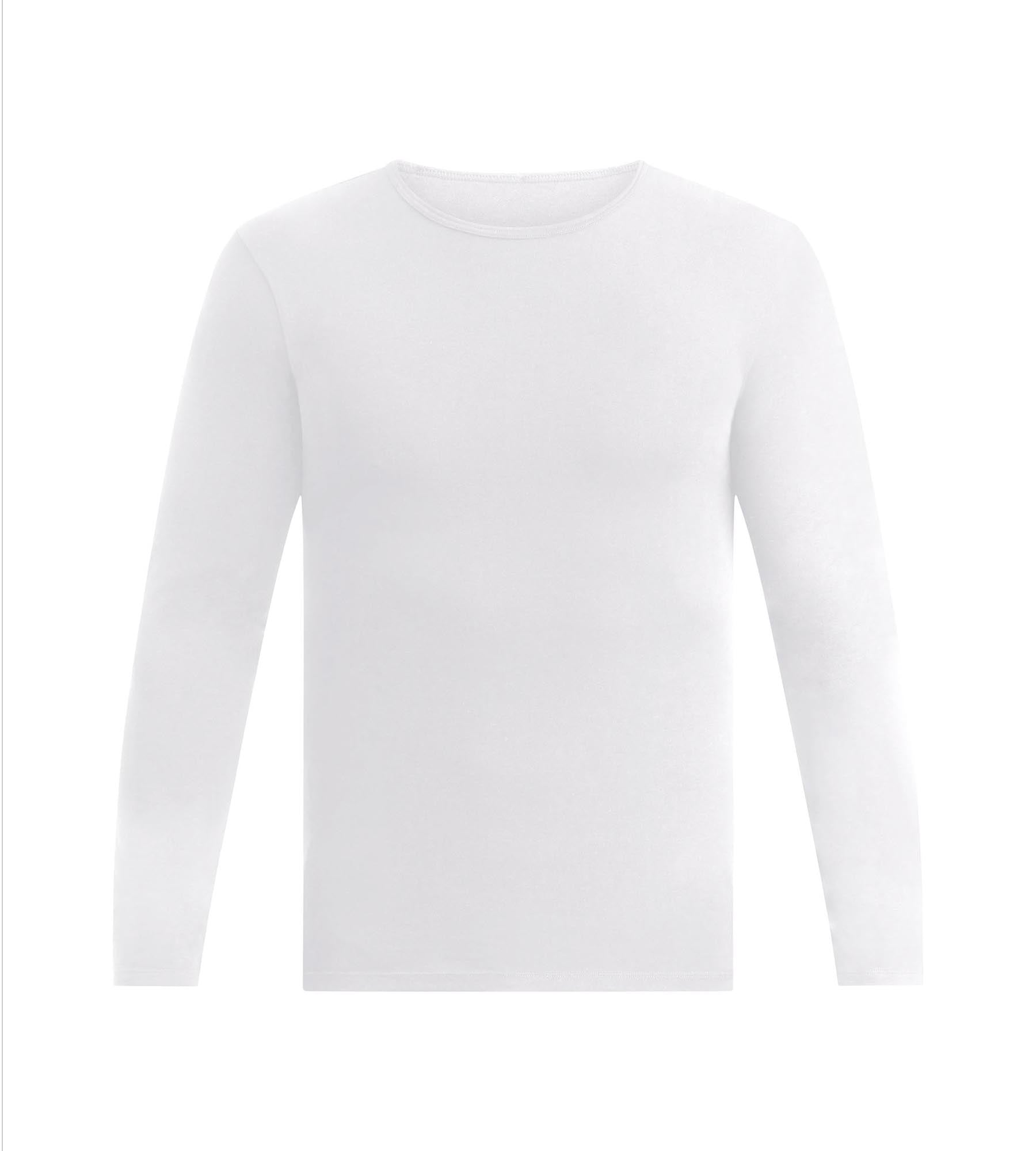 dim-thermal-t-shirt-homme-manches-longues-blanc image 3