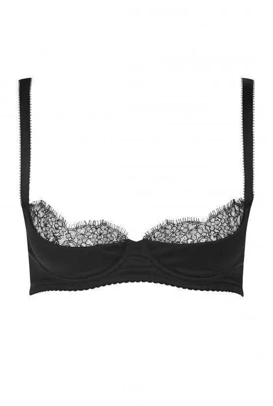cadolle-rama-soutien-gorge-pigeonnant-dentelle-noire image 1