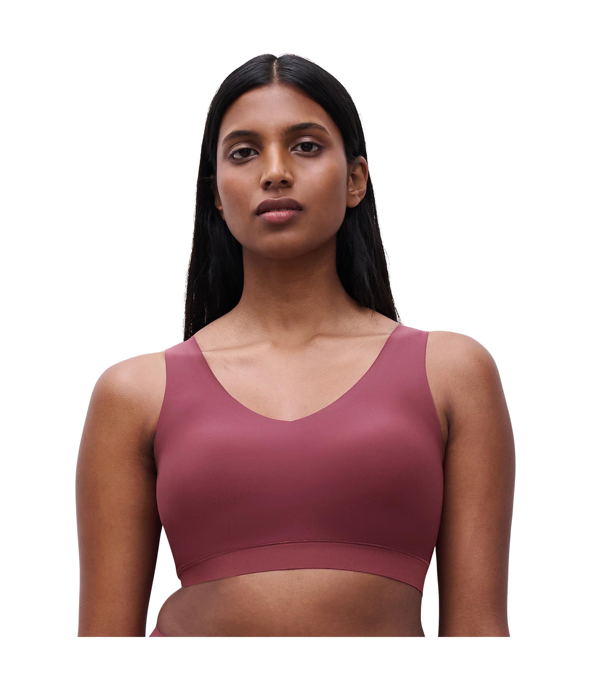 chantelle-softstretch-brassi-re-v-neck-sans-couture-femme-xs-xxl image 5