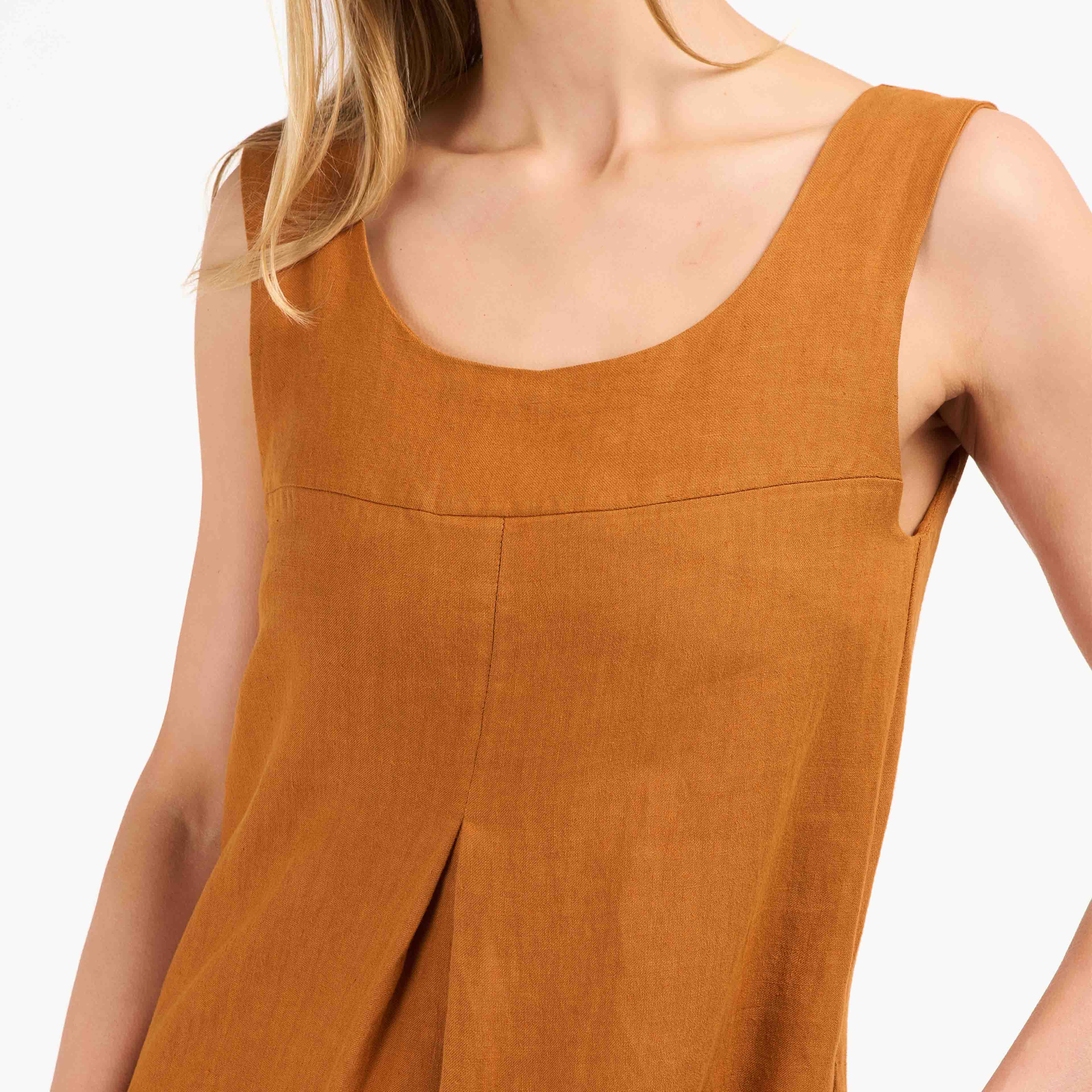 atelier-tuffery-suzanne-robe-longue-femme-en-lin-rouille image 6