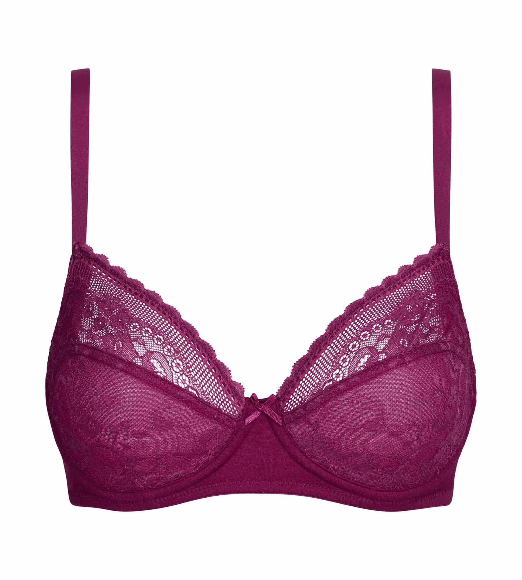 dim-f-minine-soutien-gorge-embo-tant-dentelle-et-r-sille-fruits-rouges image 5