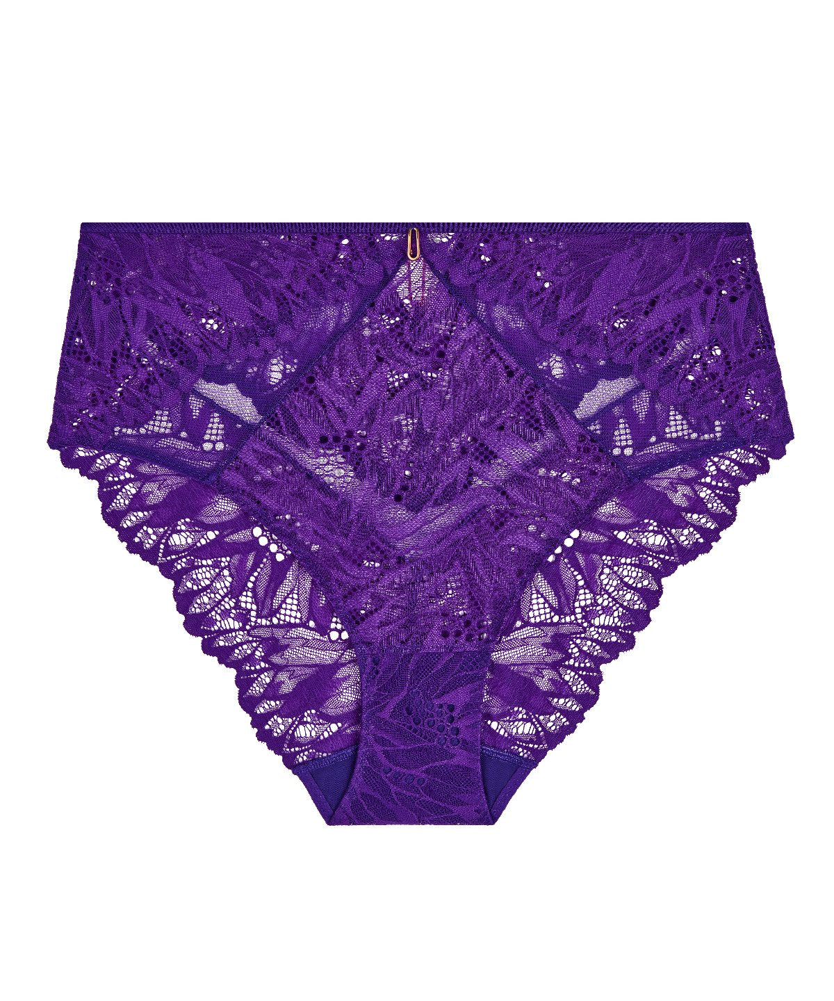 aubade-flowermania-culotte-haute-poison-purple image 2