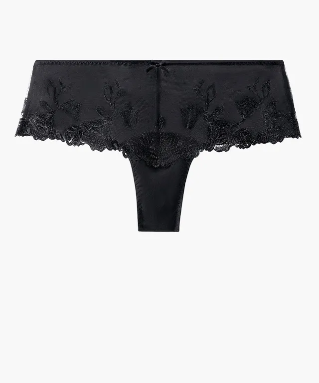 aubade-softessence-cheeky-brief-noir image 1