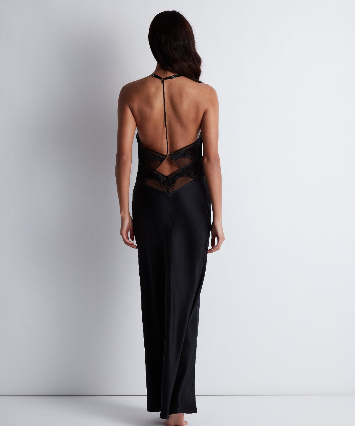 aubade-midnight-storm-nuisette-longue-smoky-attraction image 5