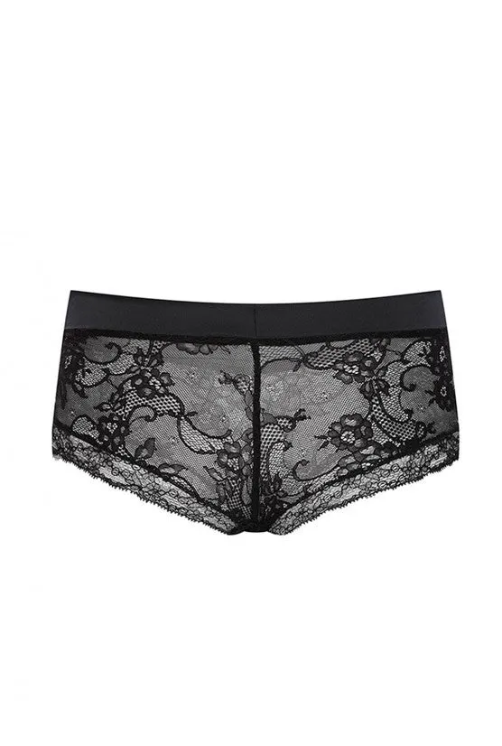 cadolle-princesse-shorty-dentelle-noire image 1