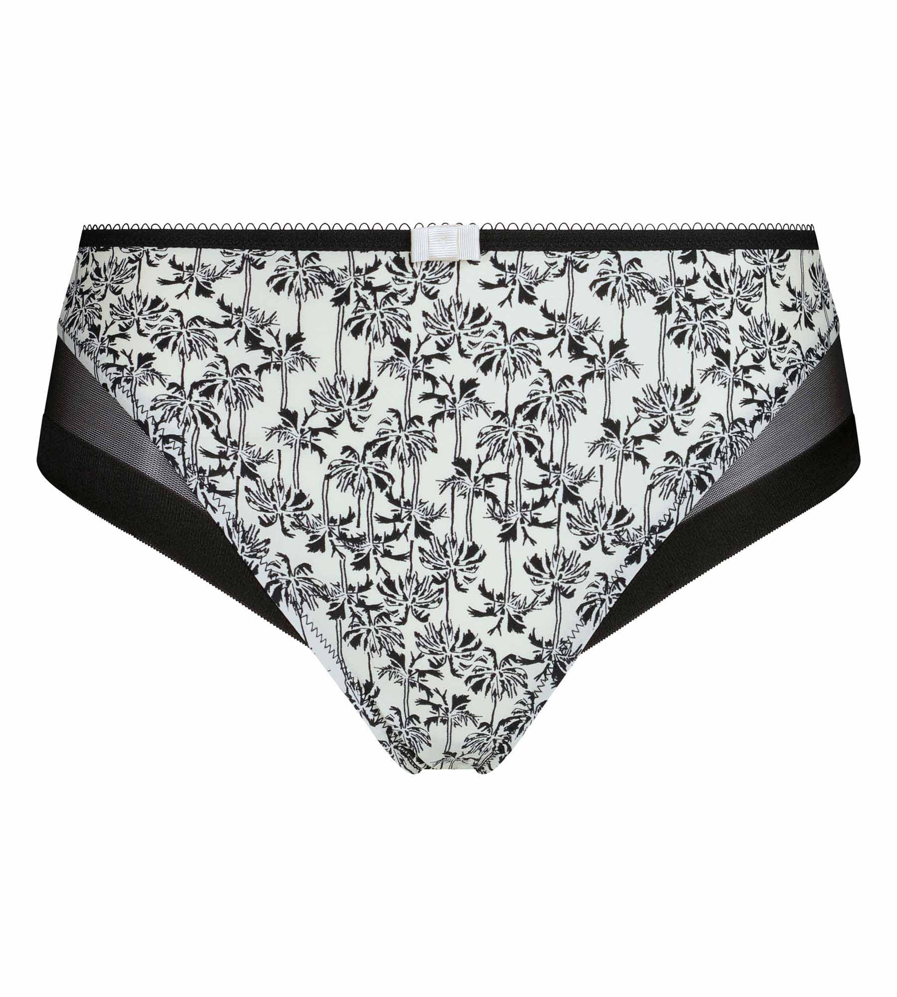 dim-generous-culotte-femme-microfibre-tulle-motif-palmier image 5