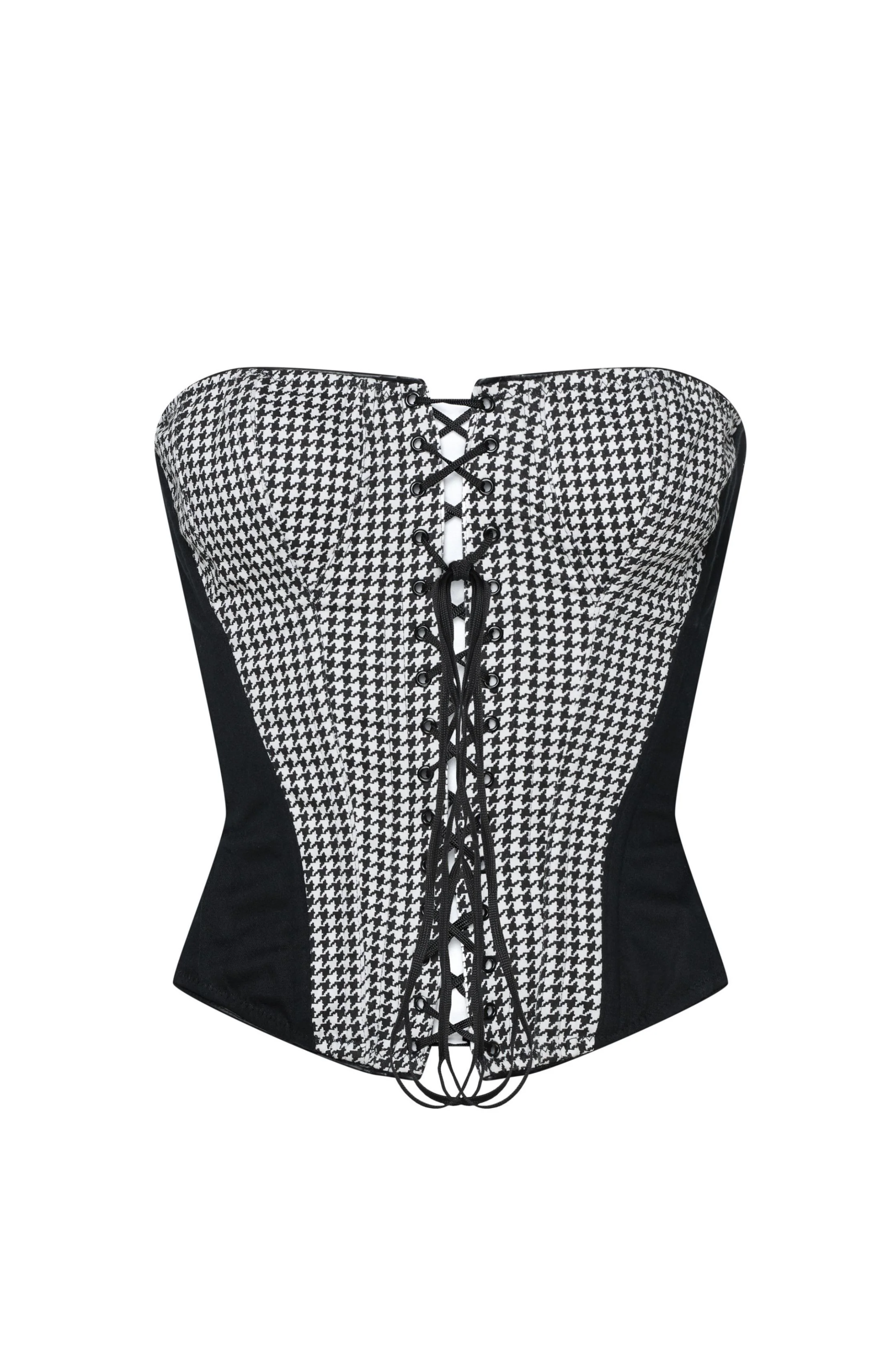 cadolle-noha-corset-pied-de-poule-la-age image 1
