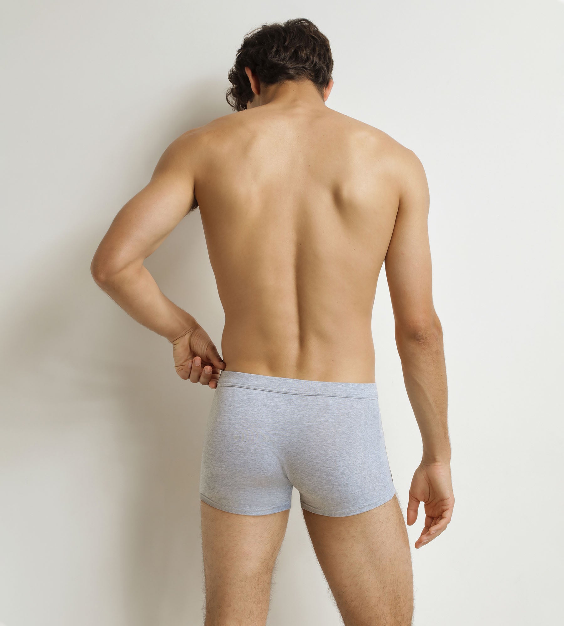 dim-classic-coton-boxer-homme-gris-cendr-coton-modal image 2