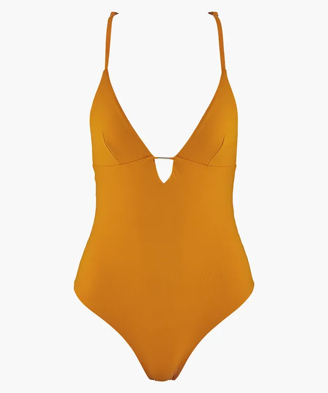 aubade-gipsy-muse-maillot-1-pi-ce-coque-saffron image 1