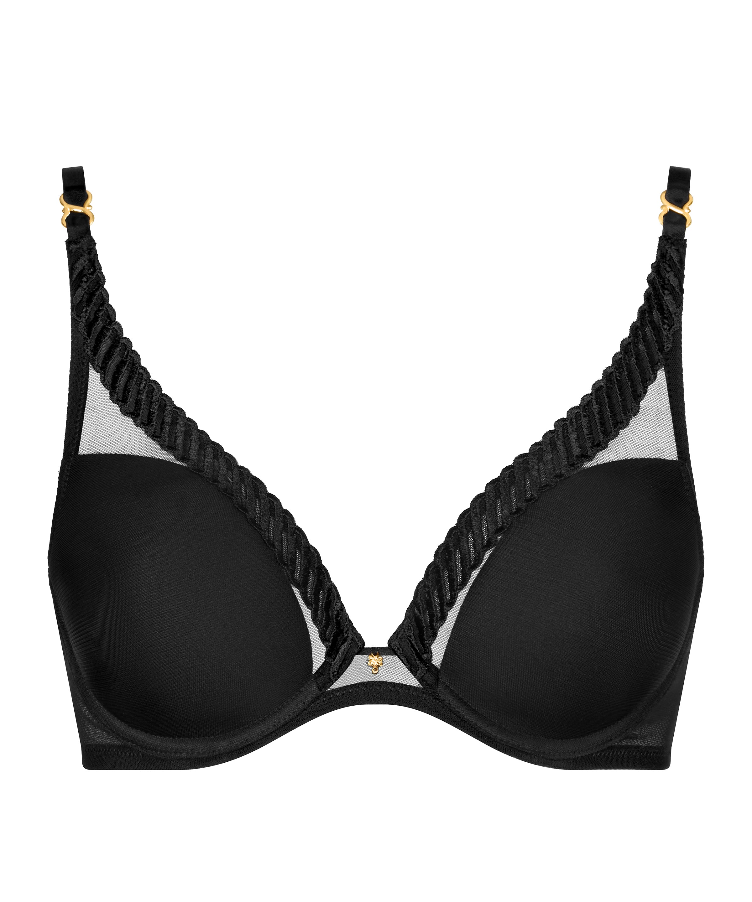 aubade-sheer-emotion-soutien-gorge-triangle-avec-armatures-black image 3