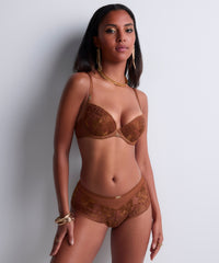 aubade-rules-of-attraction-moulded-push-up-bra-golden-shadow image 3