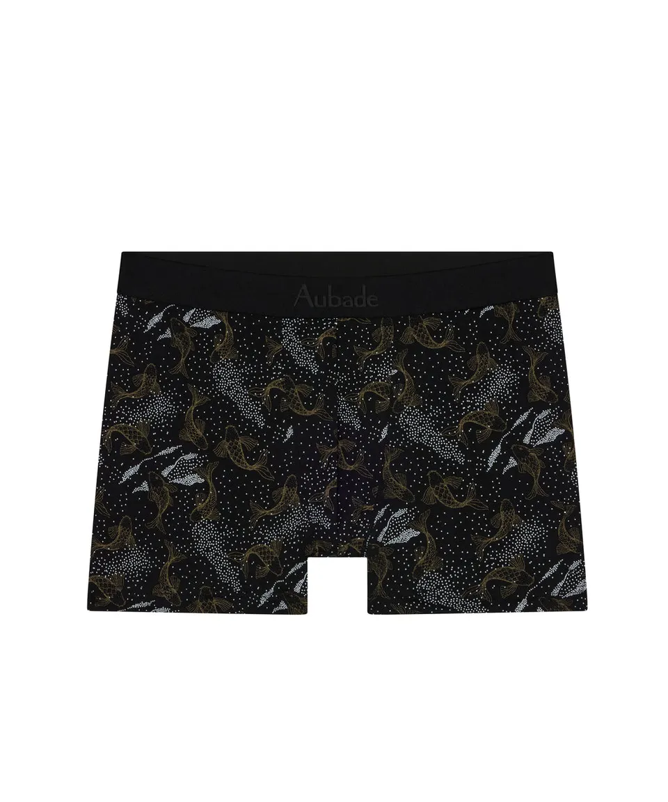 aubade-homme-boxer-gold-ko-coton-modal image 1