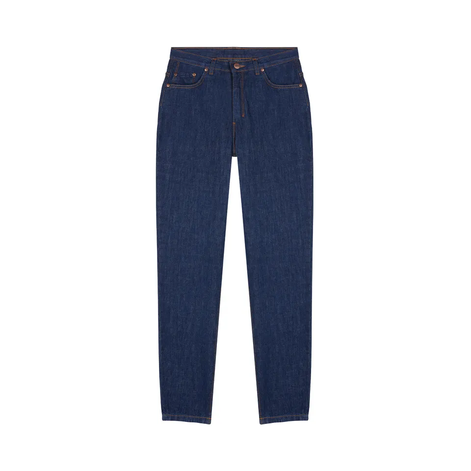 atelier-tuffery-marthe-jean-mom-femme-coton-bio-indigo image 1