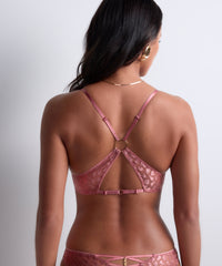aubade-crazy-in-love-bralette-warm-pink-triangle-sans-armatures-brod image 7