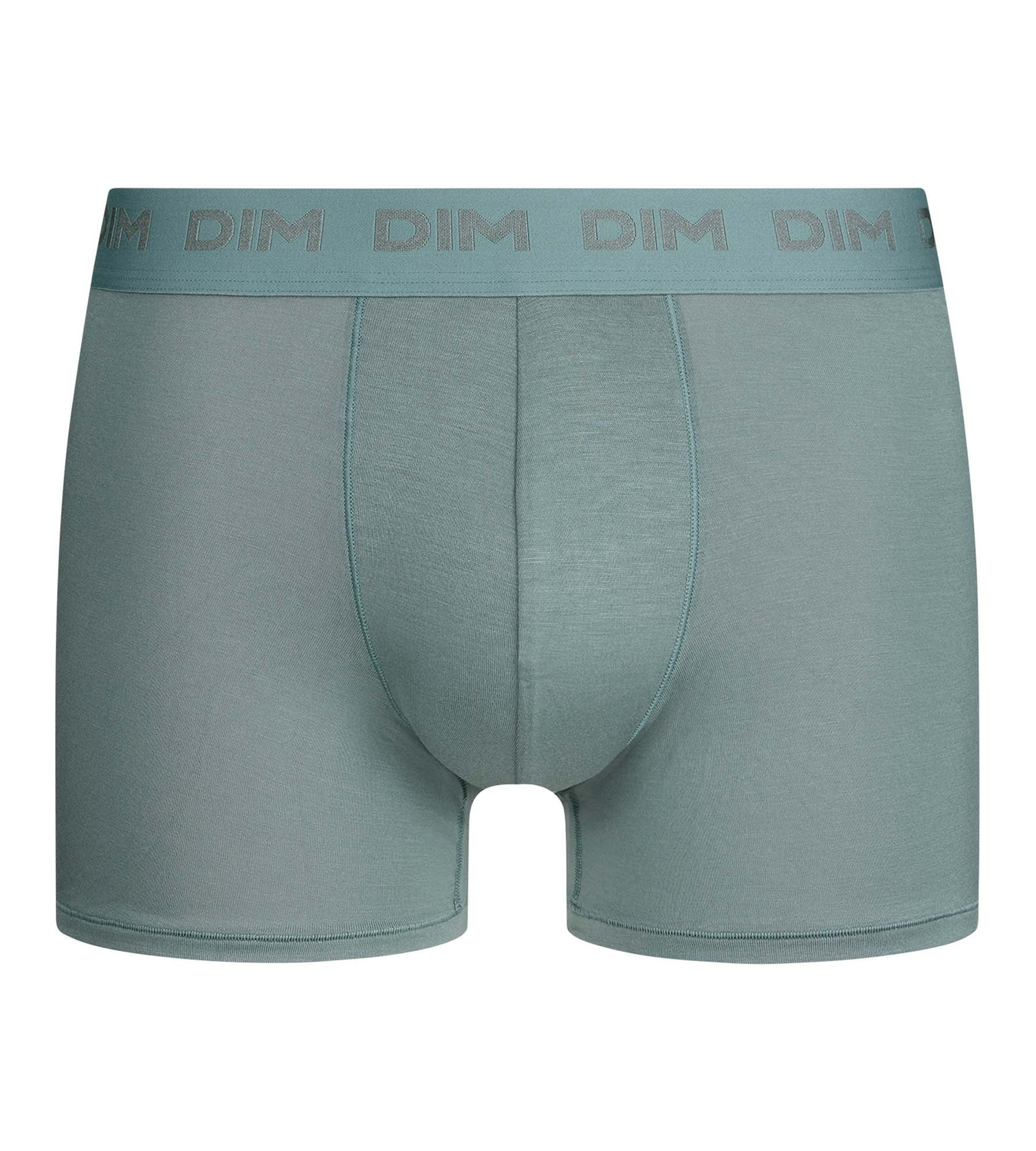 dim-boxer-homme-bleu-gris-ultra-stretch-4-pouces image 3