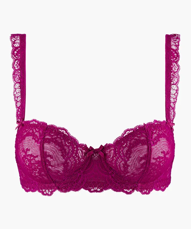 aubade-danse-des-sens-soutien-gorge-demi-corbeille-pink-pulsion image 1