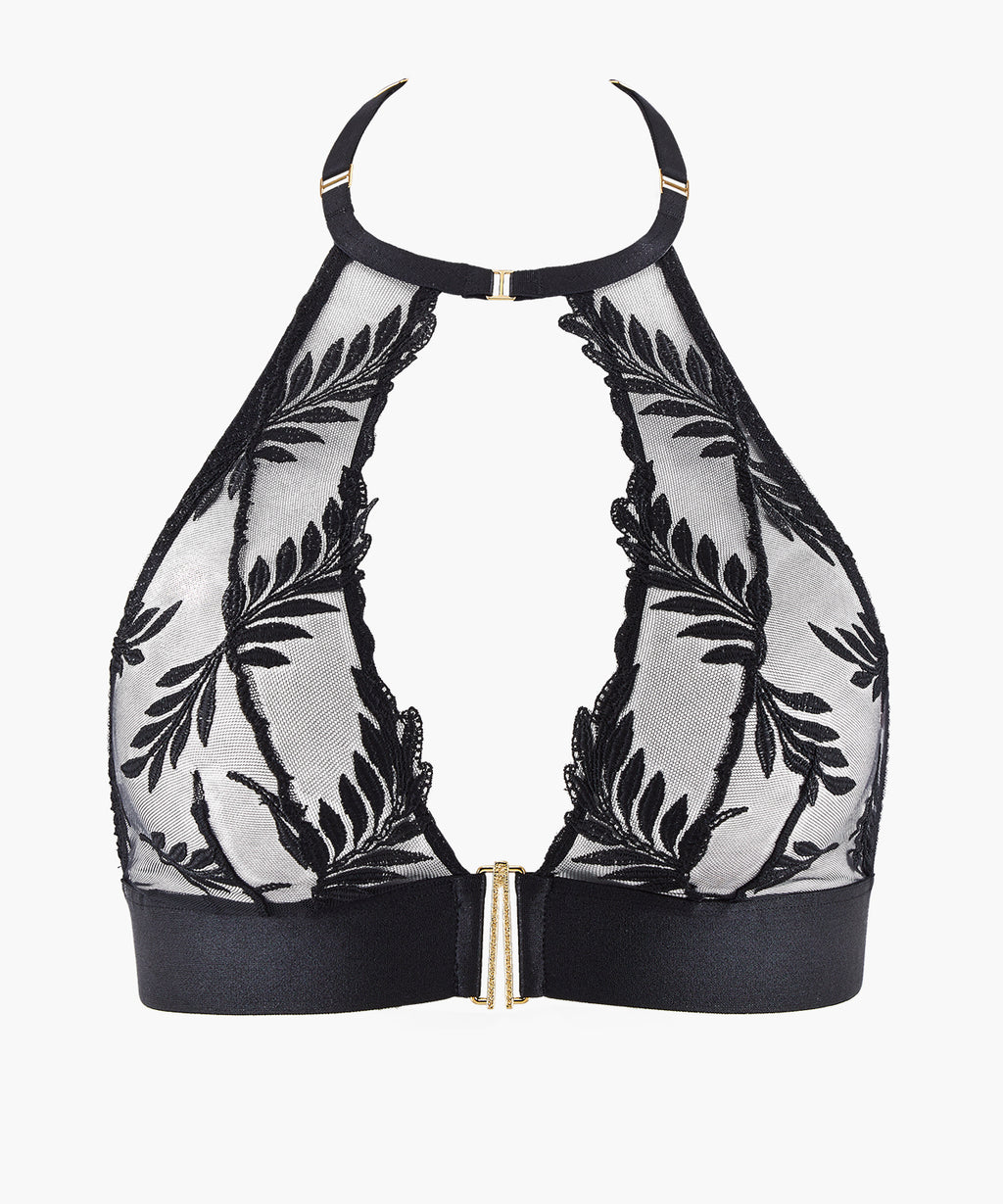aubade-queen-of-shadow-bralette-noir-absolu image 1