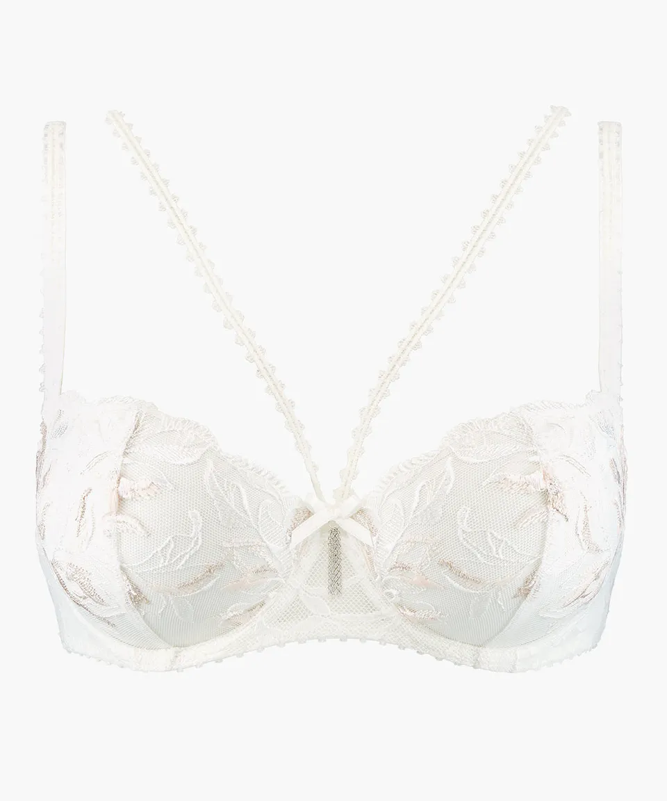 aubade-encre-de-chine-soutien-gorge-demi-corbeille-ternel image 1