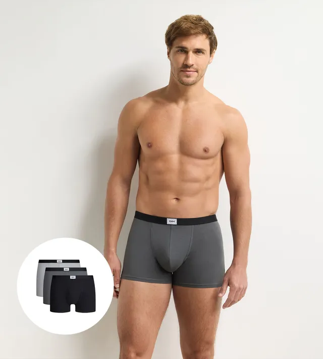 dim-ultra-resist-lot-de-3-boxers-homme-hiver-coton image 1