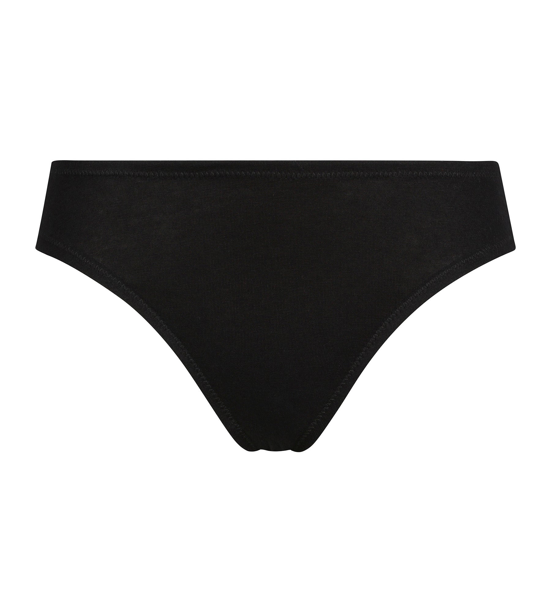 dim-culotte-midi-femme-coton-noir-daily image 5