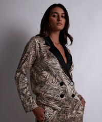 aubade-smocky-night-blouse-f-line-stretch-soie image 3