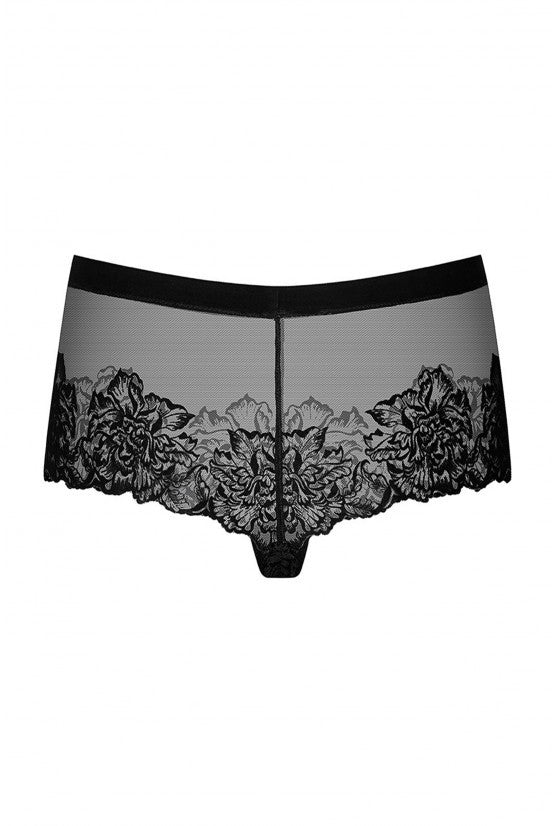 cadolle-shorty-colchique-tulle-et-velours-noir image 2