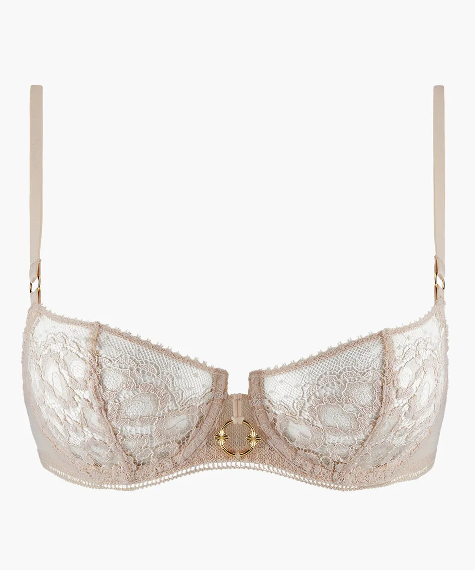 aubade-illusion-fauve-soutien-gorge-corbeille-th-blanc image 1