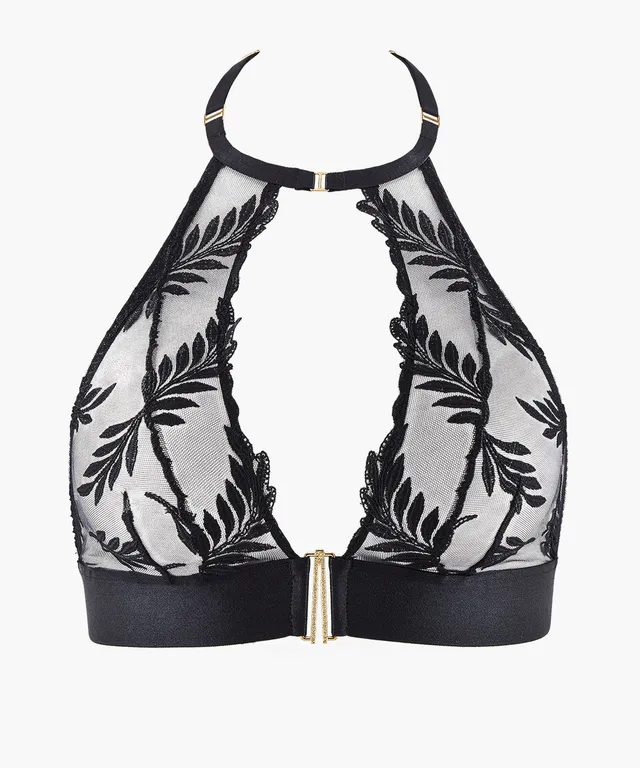 aubade-queen-of-shadow-bralette-noir-absolu image 1