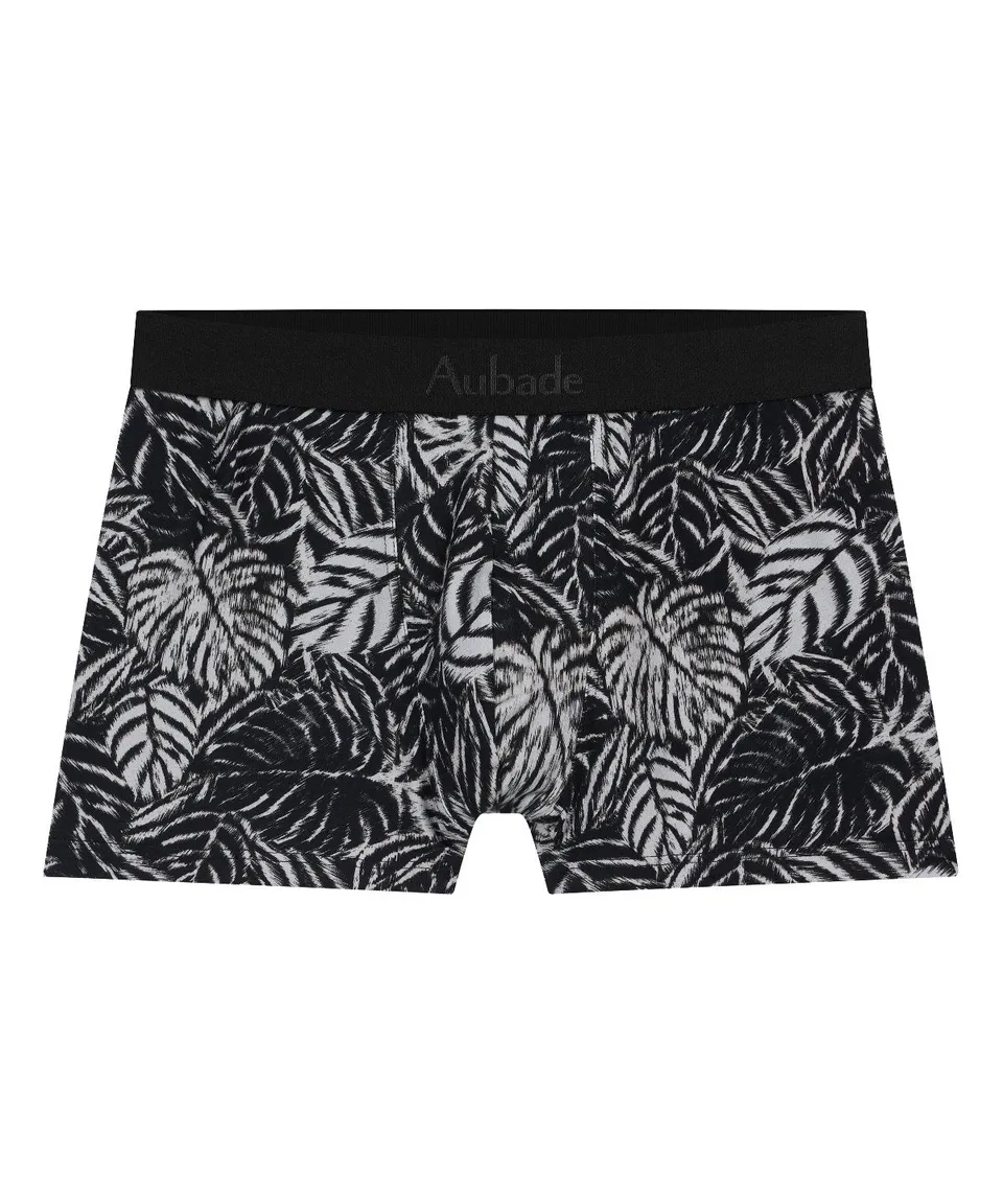 aubade-homme-boxer-tropical-coton-bio image 1
