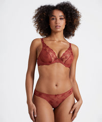 aubade-softessence-soutien-gorge-triangle-armatures-terracotta image 2