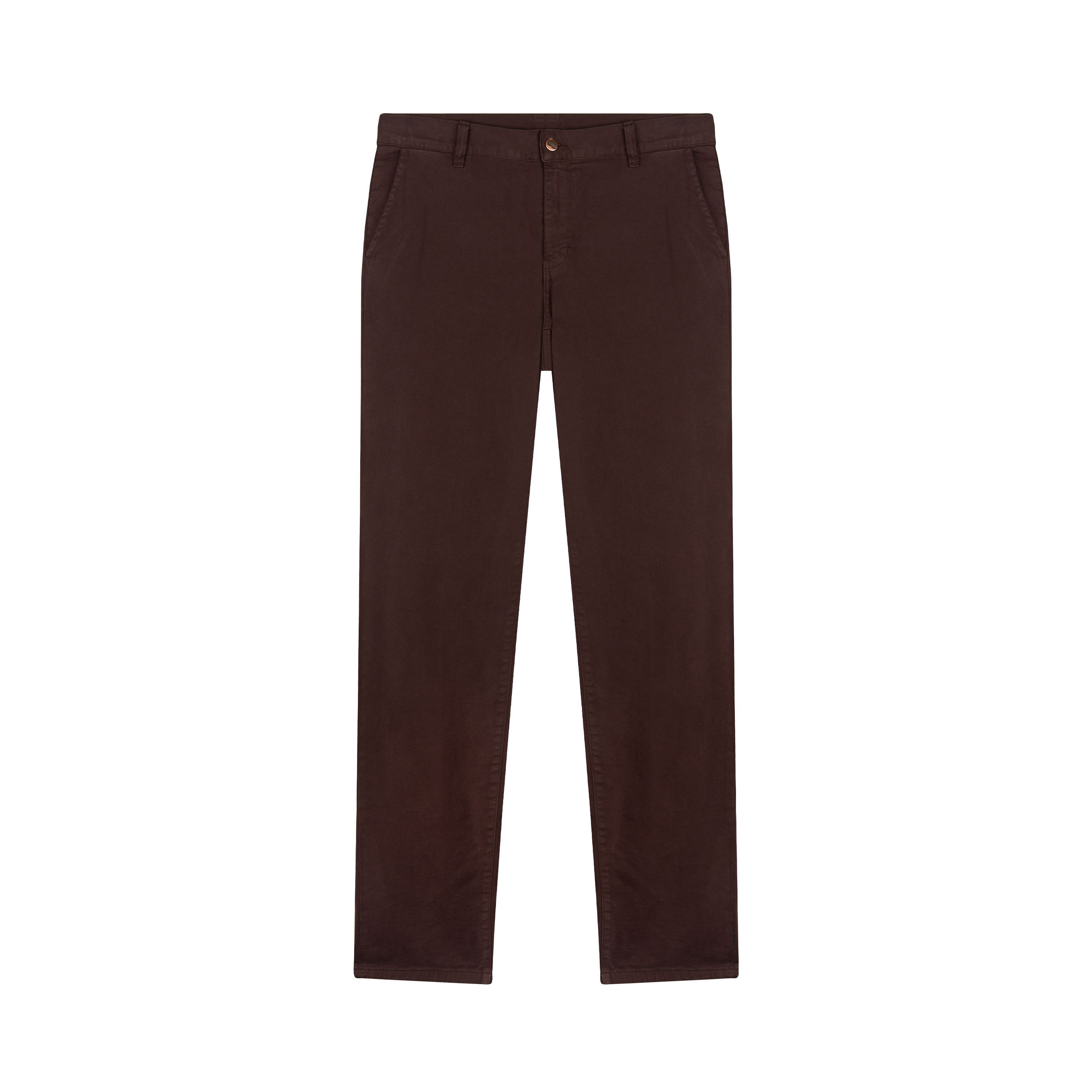 atelier-tuffery-chino-homme-droit-ajust-ernest-marron image 1