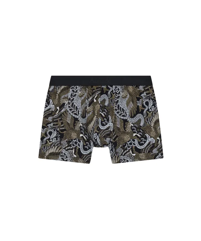 aubade-homme-boxer-hippogriffe-noir-dor image 1