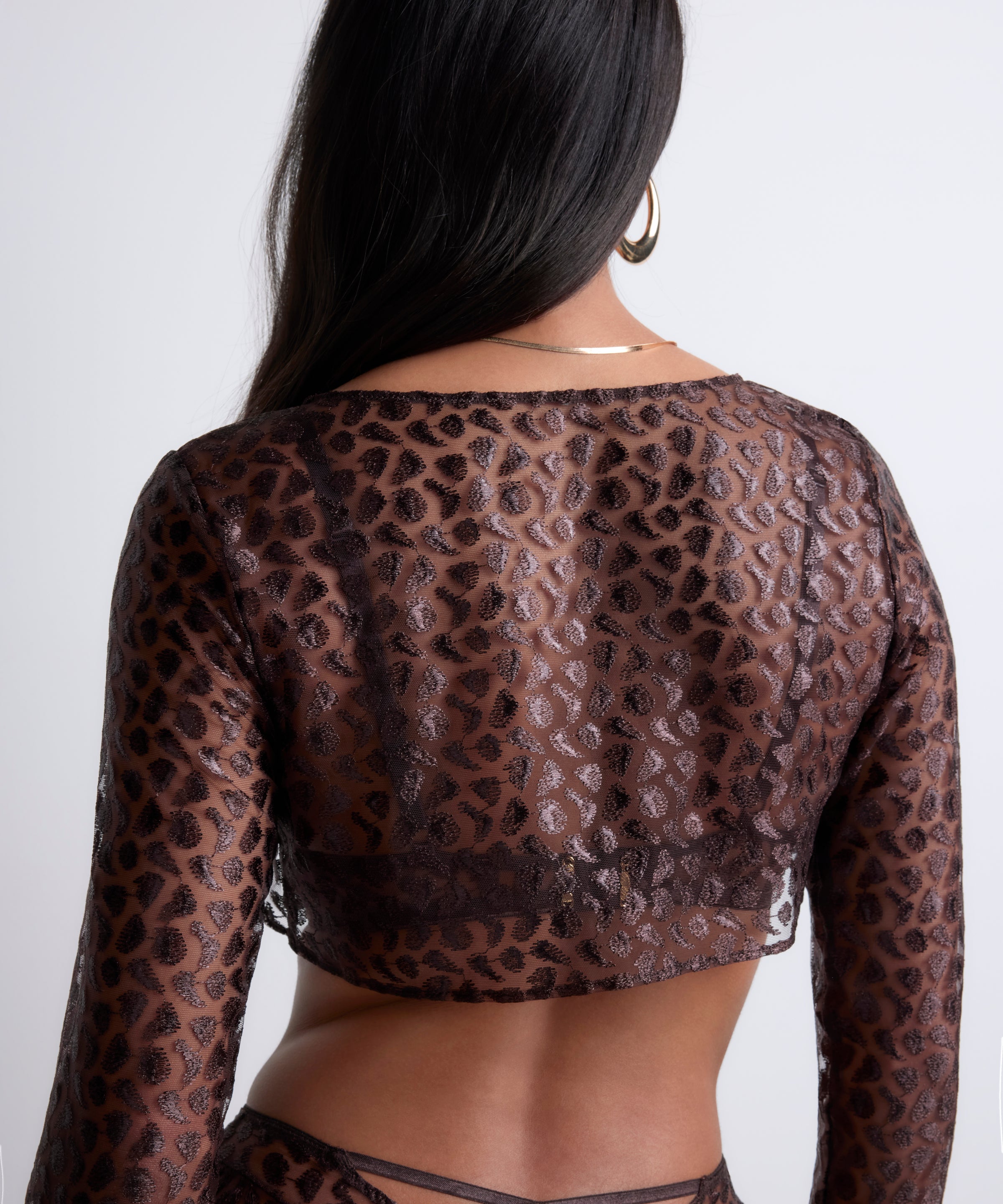 aubade-crazy-in-love-bol-ro-satin-marron image 6