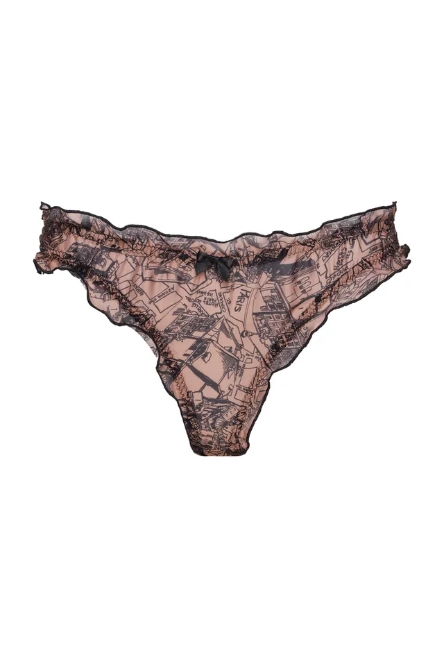 cadolle-cathy-string-mousseline-rose image 1
