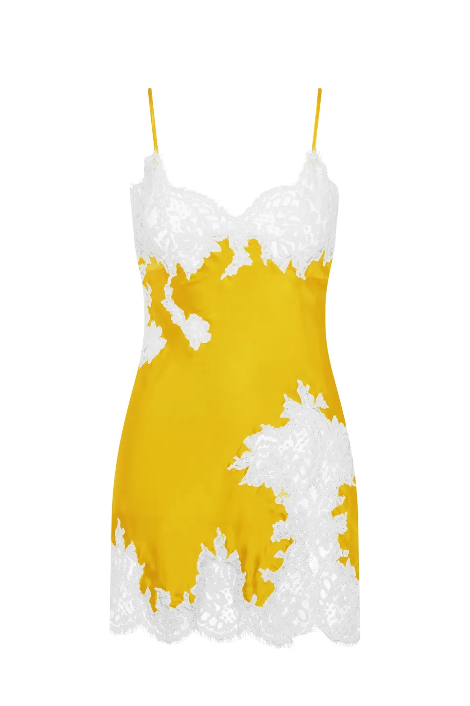 cadolle-eloise-nuisette-soie-dentelle-jaune image 1