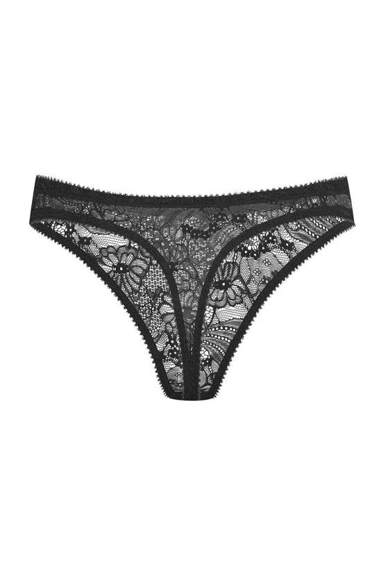cadolle-cathy-string-dentelle-noire-invisible image 2