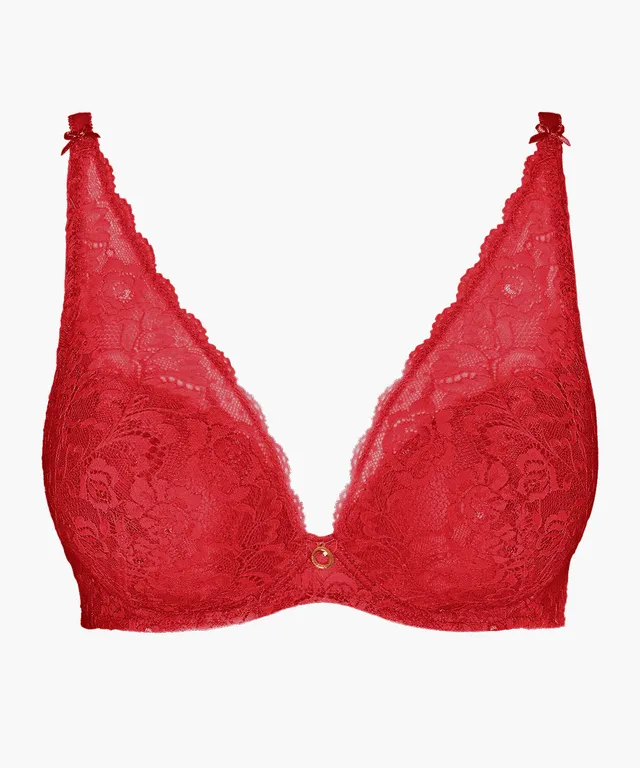 aubade-rosessence-soutien-gorge-plunge-foulard-gala image 1