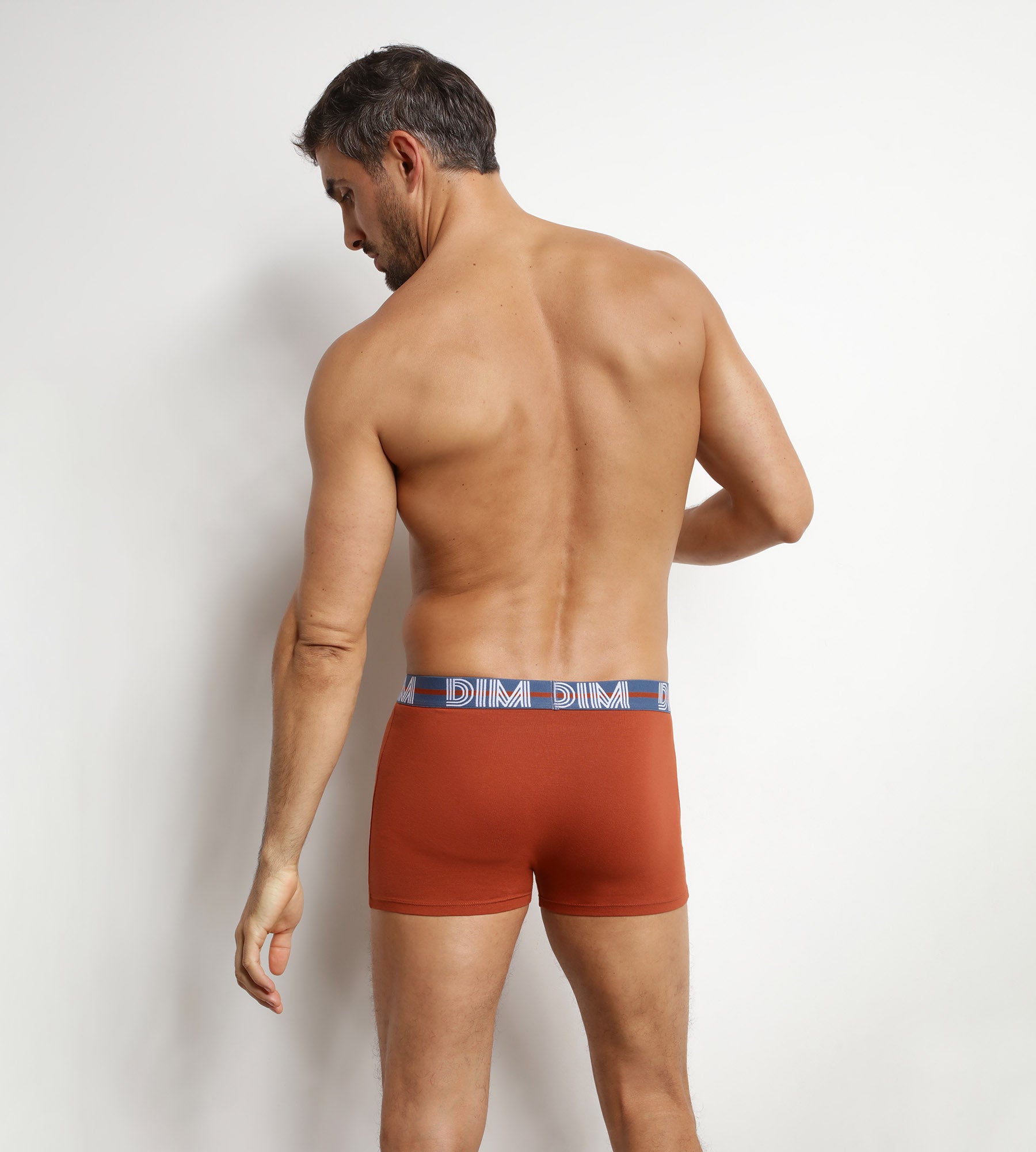 dim-lot-de-3-boxers-homme-powerful-cosmos-ceinture-graphique-noir image 2