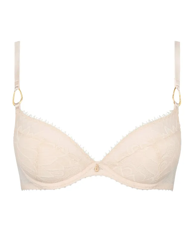 aubade-flawless-love-push-up-bh-light-powder-soutien-gorge-push-up-brod-en-dente image 1