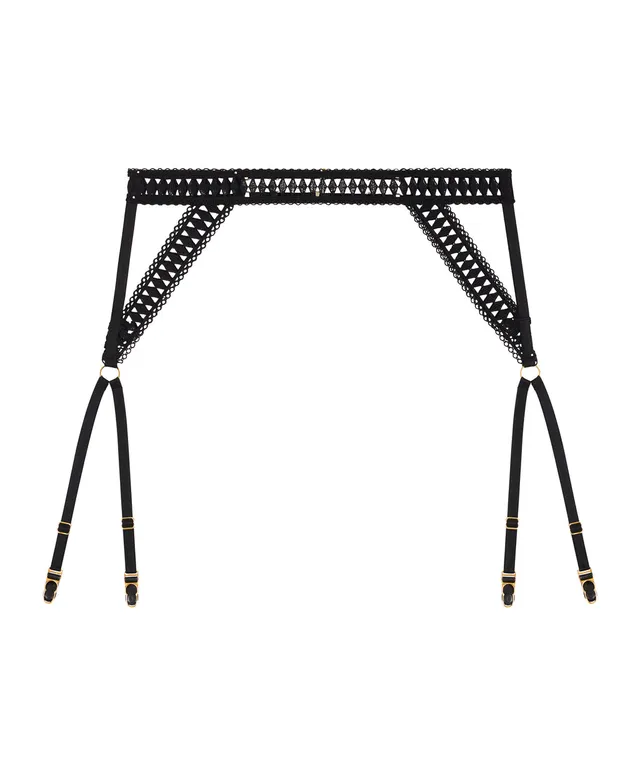 aubade-after-hours-porte-jarretelles-black image 1