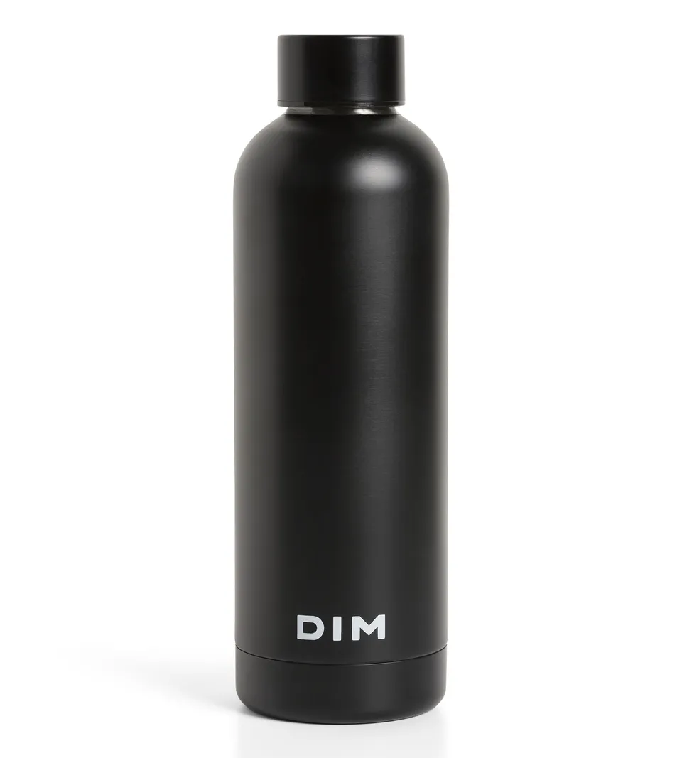 dim-move-bouteille-isotherme-inox-recycl-500-ml-noire image 1