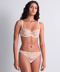 aubade-antique-lights-soutien-gorge-demi-bonnet-silk-heaven image 2