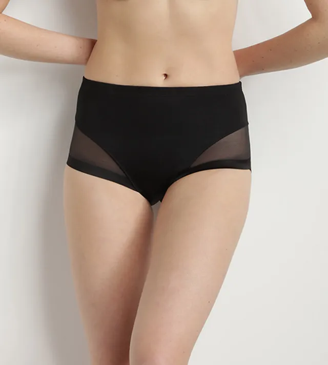 dim-culotte-taille-haute-invisible-noire-generous-limited-edition image 1