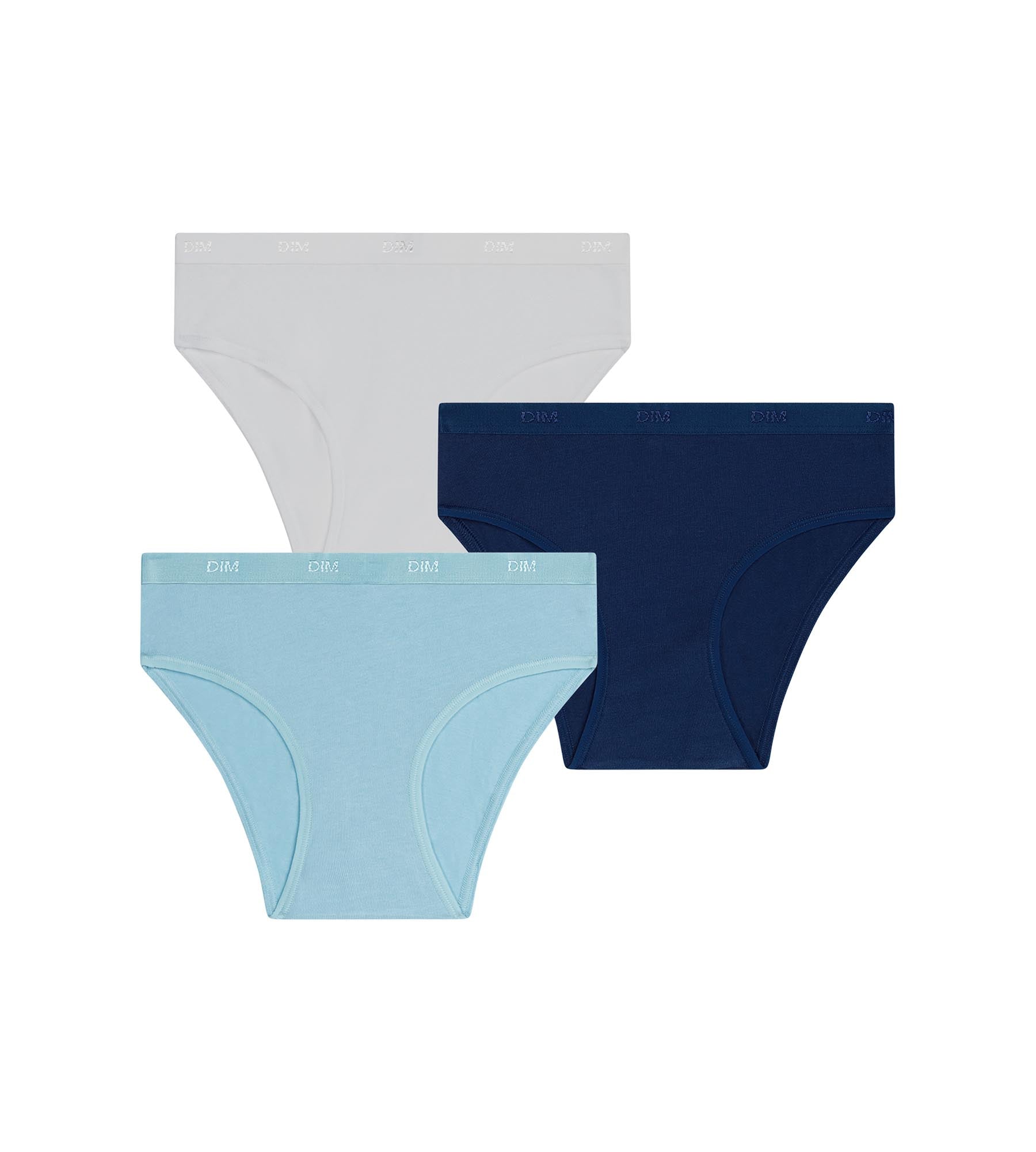 dim-lot-de-3-culottes-fille-azur-les-pockets-ecodim-kids image 1