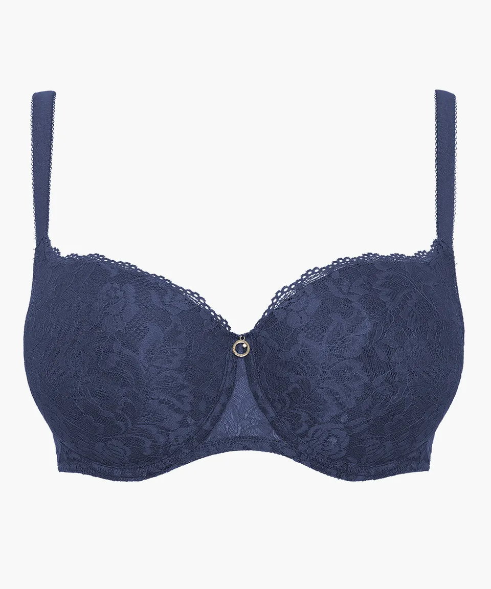 aubade-rosessence-soutien-gorge-demi-buste-bleu-night image 1