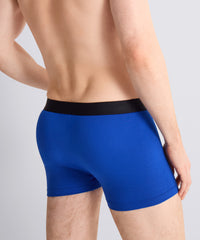 aubade-homme-pack-2-boxers-birds-uni-bleu image 4