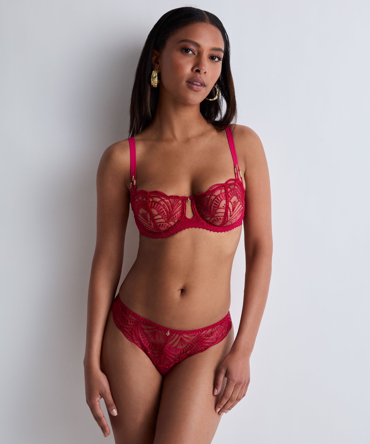 aubade-vibes-culotte-italienne-rouge-love-et-bordeaux image 3