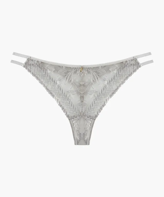 aubade-magnetic-spell-tanga-platinum image 1