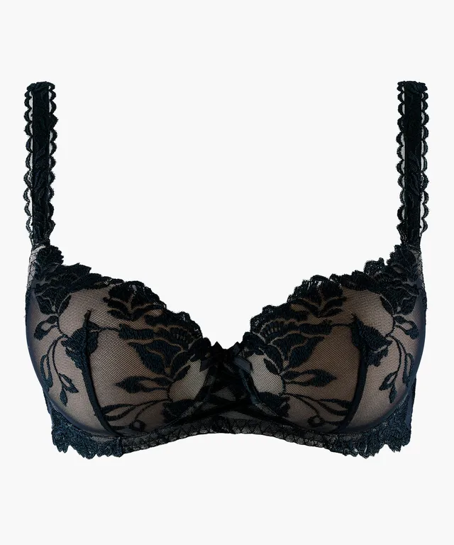 aubade-softessence-soutien-gorge-corbeille-coques-confort-noir image 1